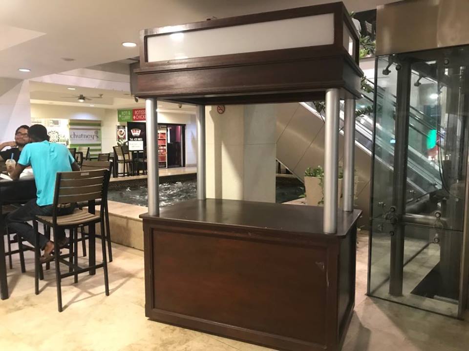 RENTED Tabletop Kiosk at Lanterns Mall » Barbados Commercial and